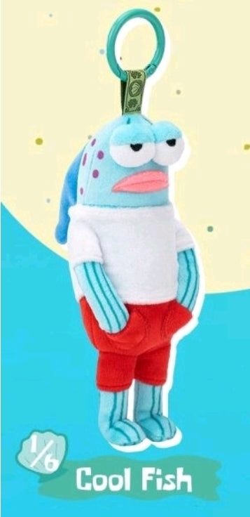 POP MART - Bikini Bottom Buddies- Whimsical Plush Pendant-AUTHENTIC
