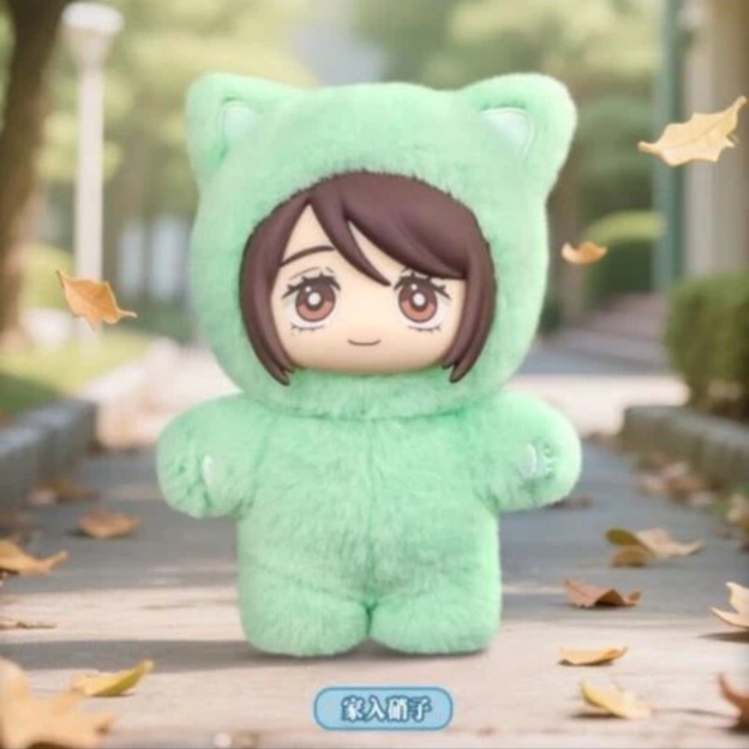 TOPTOY- JUJUTSU KAISEN- Cat Ear Plushie Series - AUTHENTIC