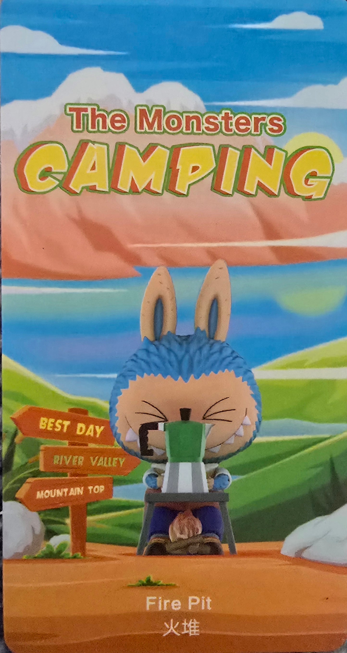 POPMART- The Monsters- Camping Series - AUTHENTIC