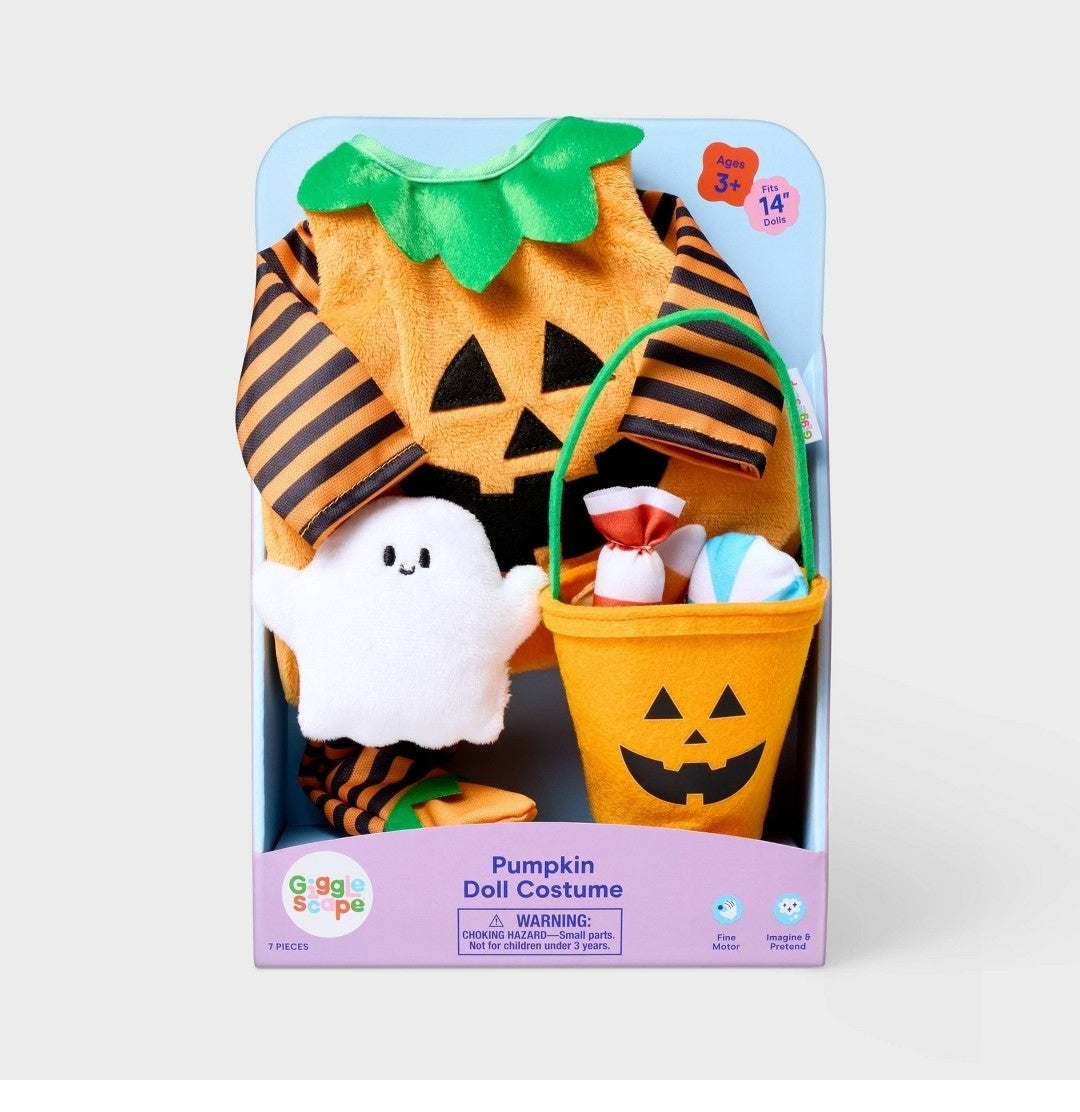 GIGGLESCOPE – Pumpkin Doll Costume – AUTHENTIC