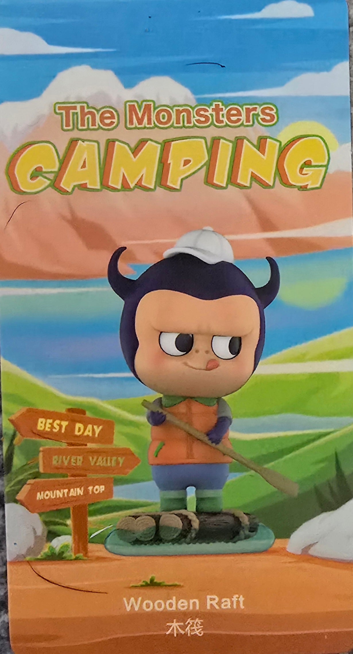 POPMART- The Monsters- Camping Series - AUTHENTIC
