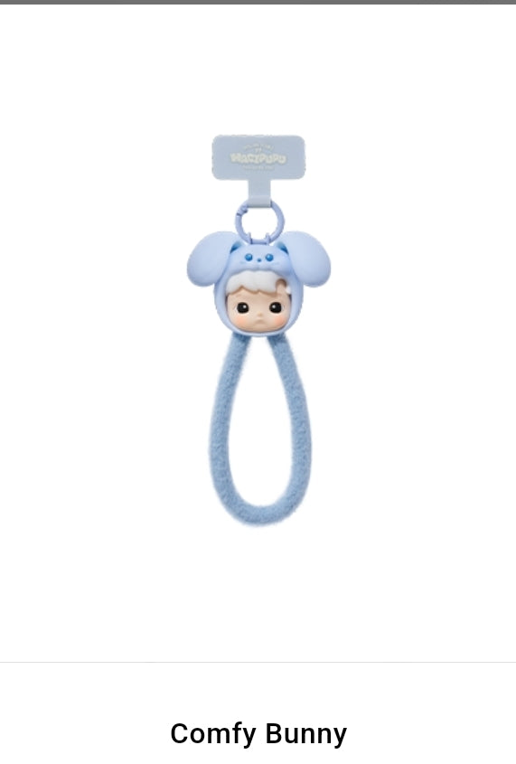 POP MART - HACIPUPU- Snuggle With You - Phone Lanyard Blind Box- Series- AUTHENTIC