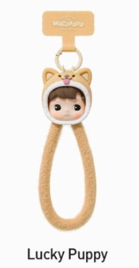 POP MART - HACIPUPU- Snuggle With You - Phone Lanyard Blind Box- Series- AUTHENTIC