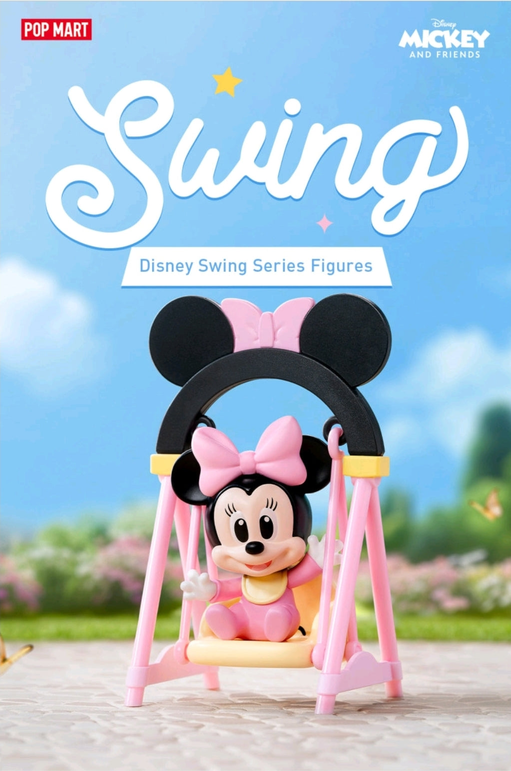 POPMART- DISNEY- SWING SERIES FIGURES- AUTHENTIC