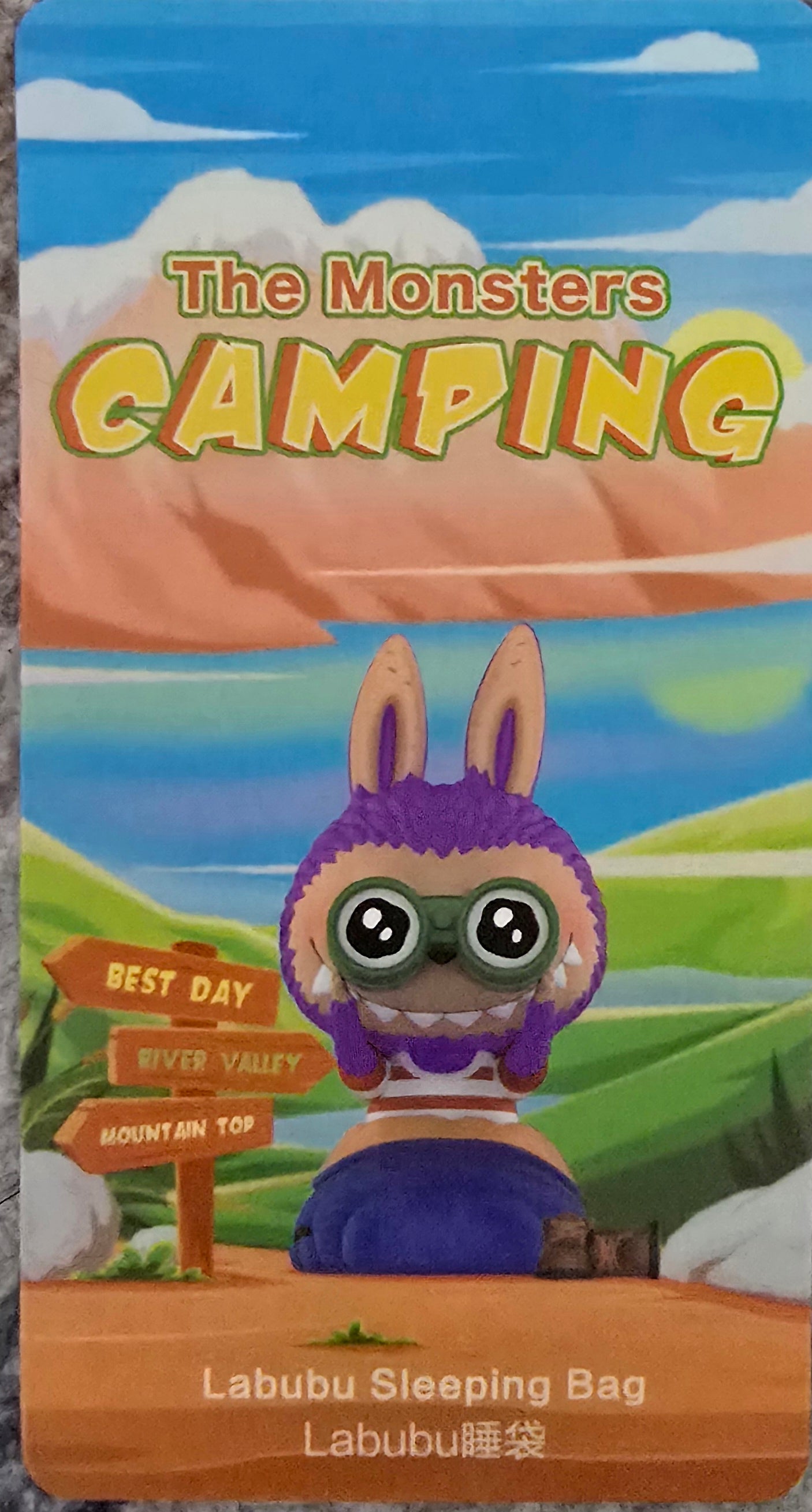 POPMART- The Monsters- Camping Series - AUTHENTIC