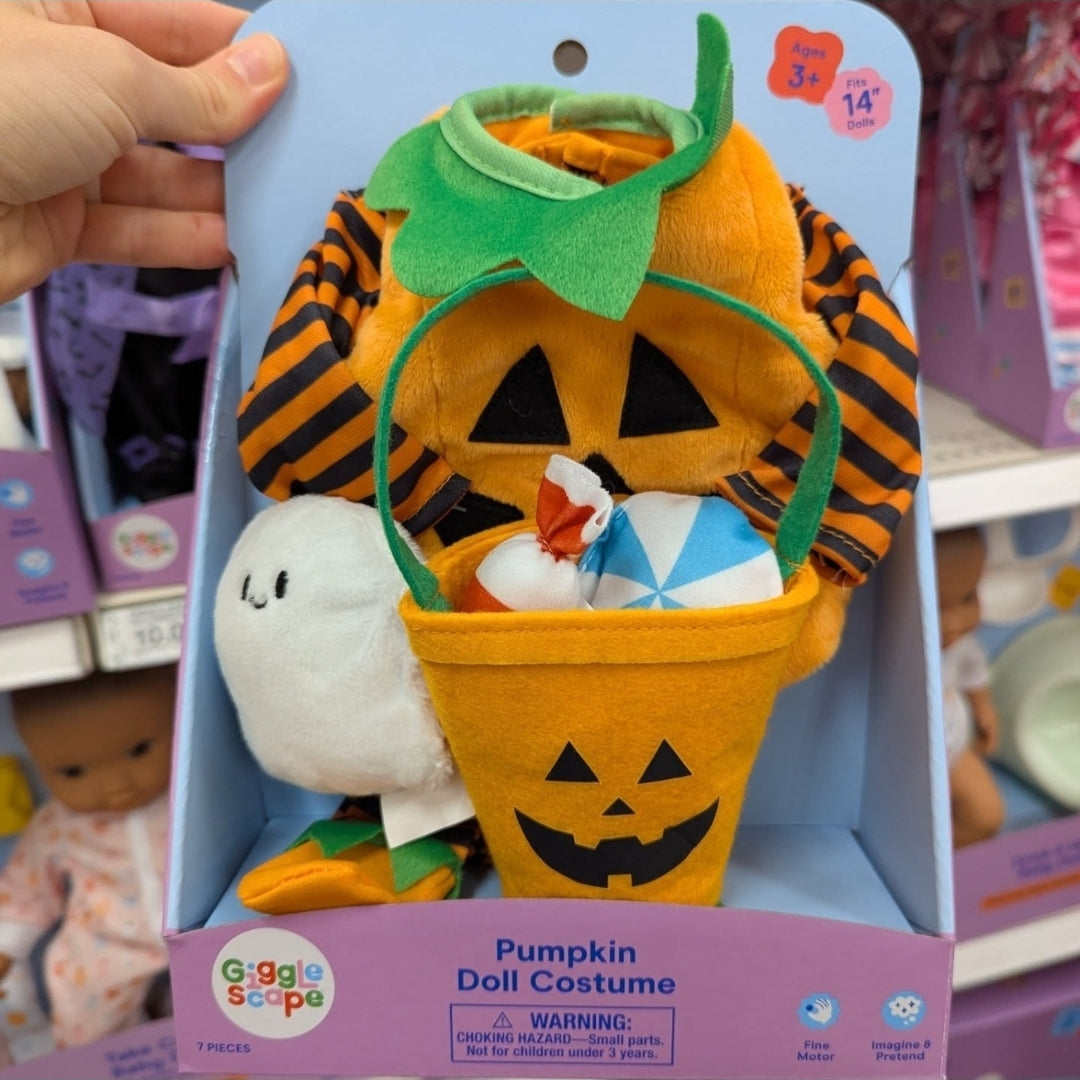 GIGGLESCOPE – Pumpkin Doll Costume – AUTHENTIC