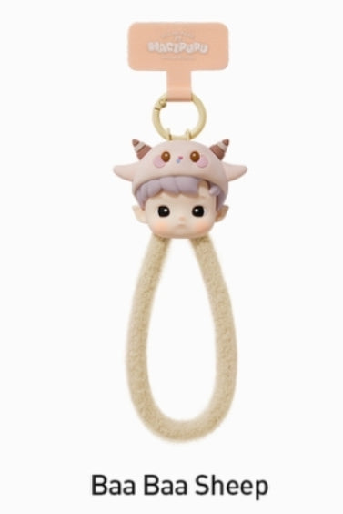 POP MART - HACIPUPU- Snuggle With You - Phone Lanyard Blind Box- Series- AUTHENTIC