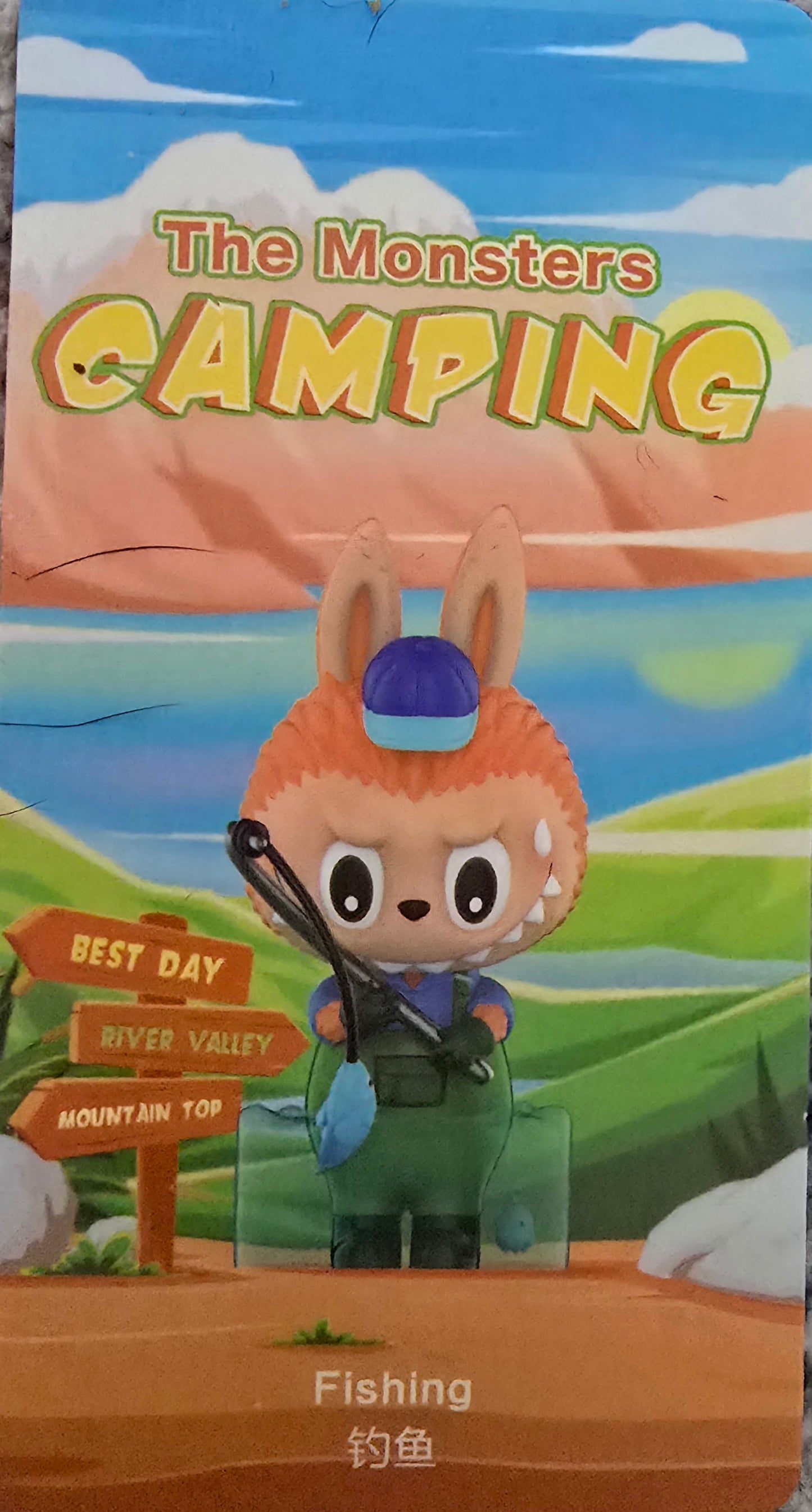 POPMART- The Monsters- Camping Series - AUTHENTIC