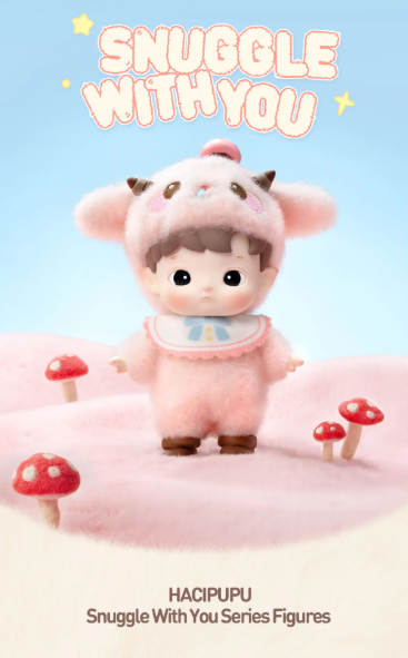 Hacipupu- Snuggle with Me -Figures-Authentic -Sealed-Verified