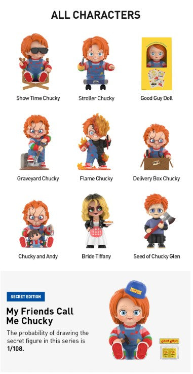 Chucky –Franchise- Figures  Authentic •Sealed • Verified