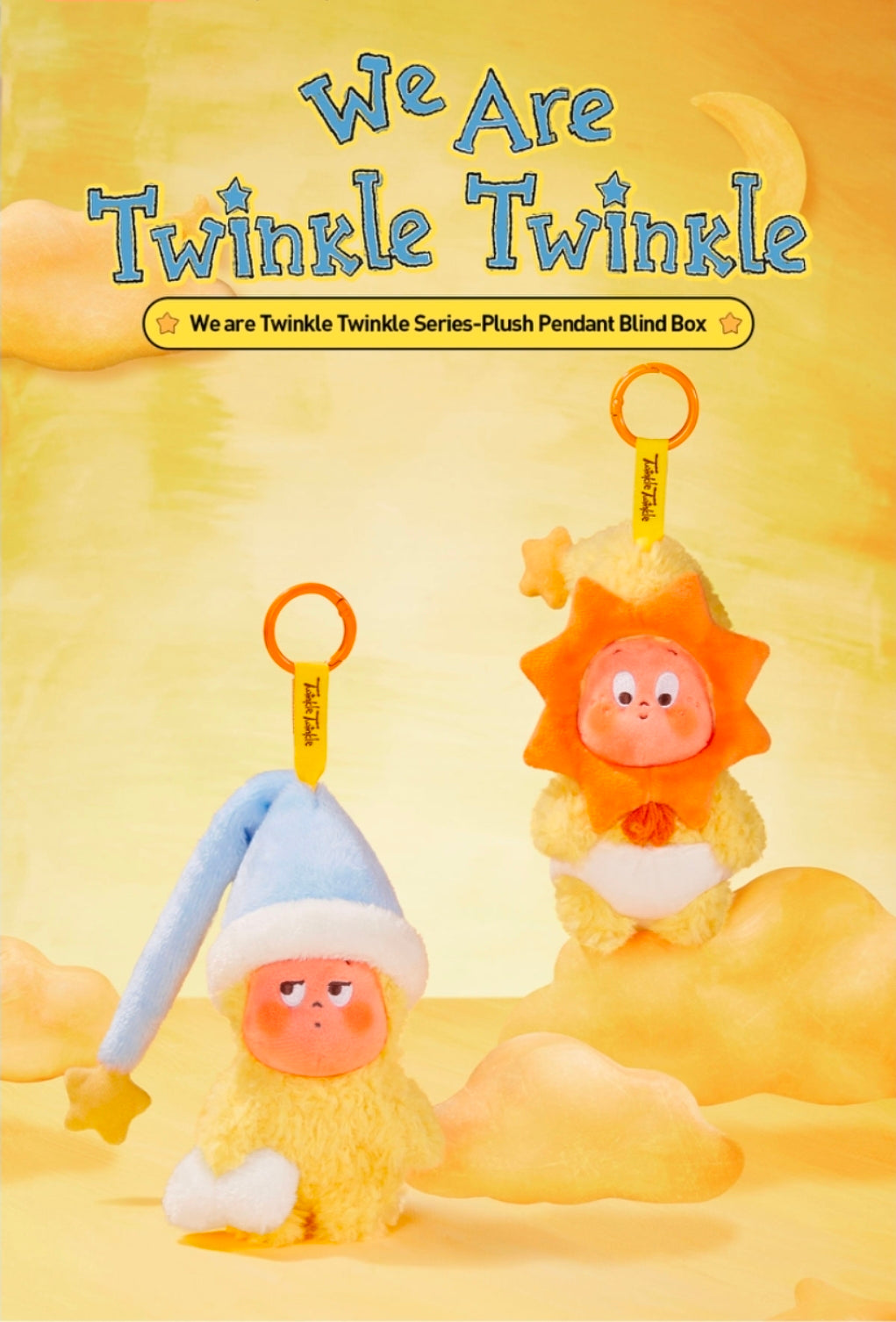 Twinkle Twinkle –We Are Twinkle Twinkle- Vinyl Plush Pendants| Authentic • Sealed • Verified