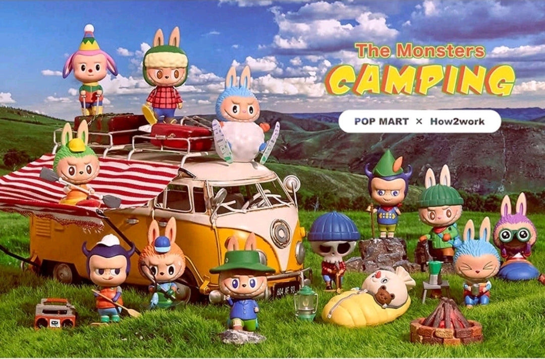 POPMART- The Monsters- Camping Series - AUTHENTIC