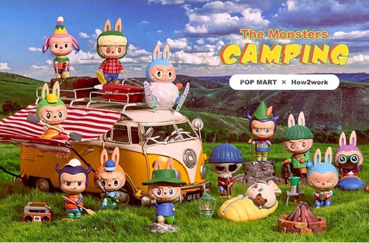 POPMART- The Monsters- Camping Series - AUTHENTIC