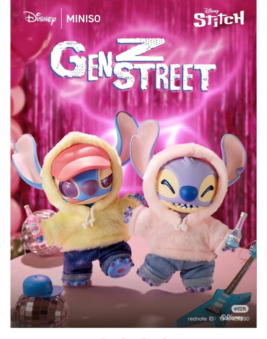 MINISO- DISNEY STITCH - GEN Z STREET SERIES - AUTHENTIC