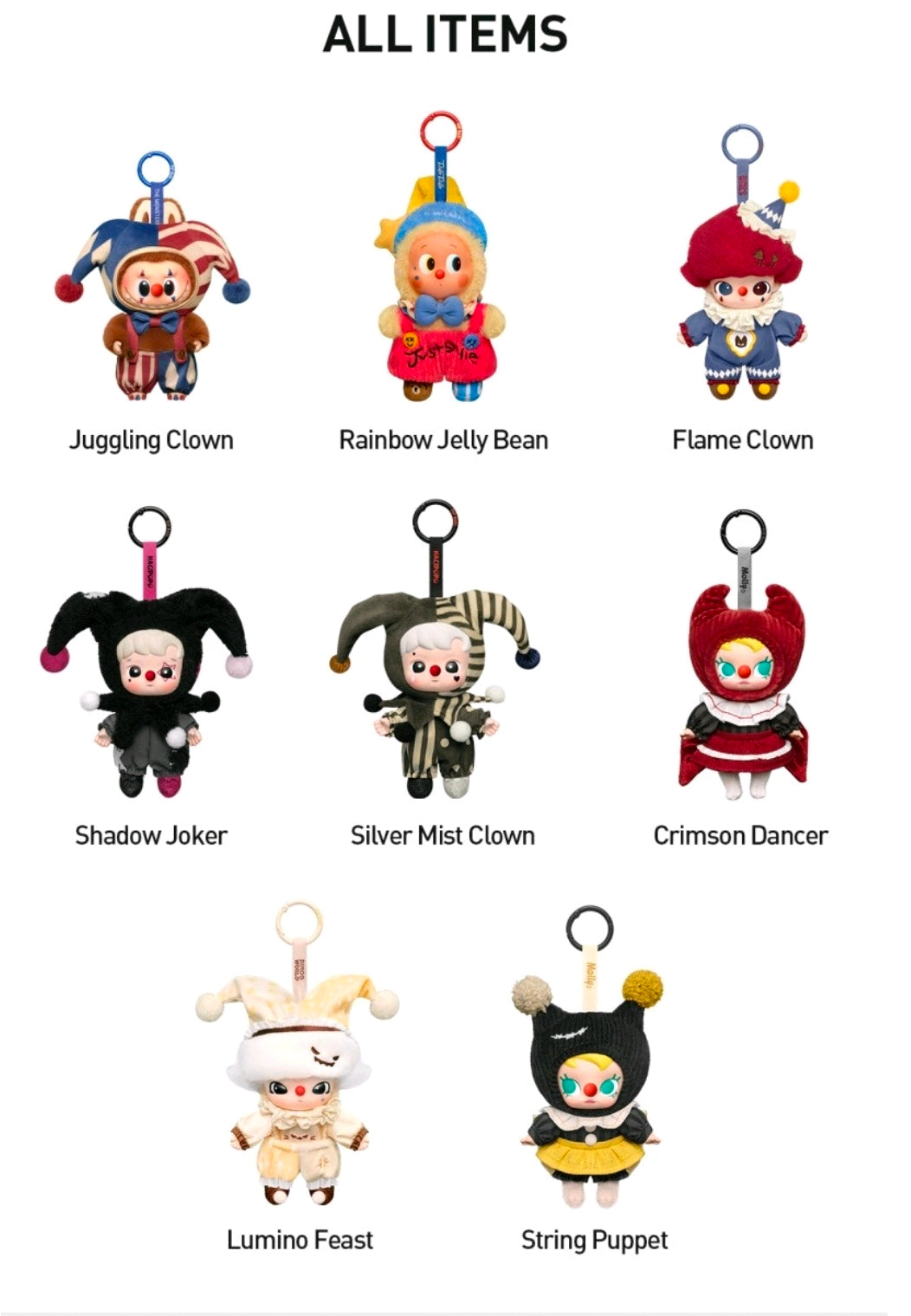 Why So Serious– Vinyl Face Pendants | Authentic • Sealed