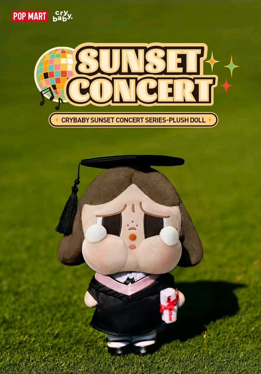 POPMART- CRYBABY- Sunset Series- Plush Doll- AUTHENTIC