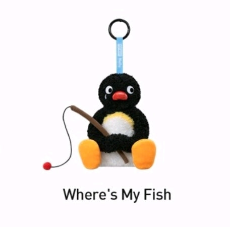 Baby Molly x Pingu - Vinyl Face Pendants- Authentic• Sealed•Verified