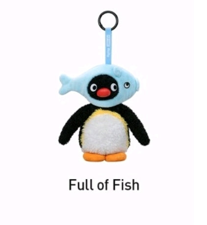 Baby Molly x Pingu - Vinyl Face Pendants- Authentic• Sealed•Verified